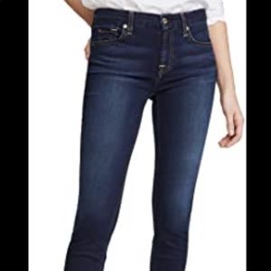 7 for all mankind the b(air) ankle skinny jeans